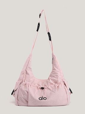 ALO Yoga Pink Shoulder Bag with Adjustable Strap